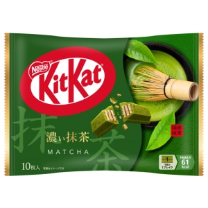 キットカット 濃い抹茶 48個セット (Kitkat) Kit Kat Mini Rich Double Sweetness Milk Chocolate & Green Tea